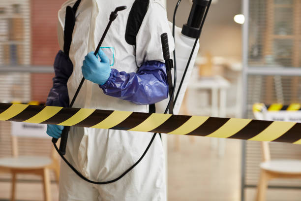 Professional Blood Cleanup technician working in Freeland, MI